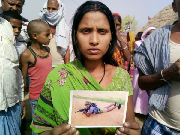 Widow of a brave soldier