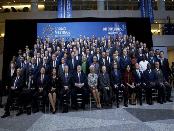 File photo of meeting of IMF Governor's in Washington File photo of meeting of IMF Governor's in Washington