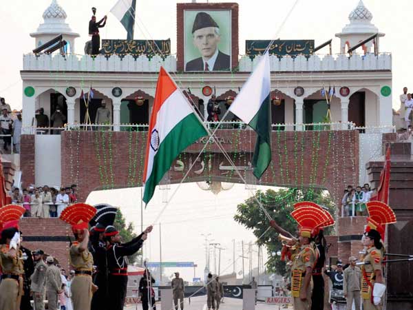 File picture of flag lowering ceremony at Attari/Wagah border File picture of flag lowering ceremony at Attari/Wagah border