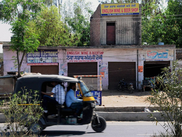 A closed liquor shop following the directive of the Supreme Court to shut liquor vends located within 500 metres of national and state highways in Amritsar. A closed liquor shop following the directive of the Supreme Court to shut liquor vends located within 500 metres of national and state highways in Amritsar.
