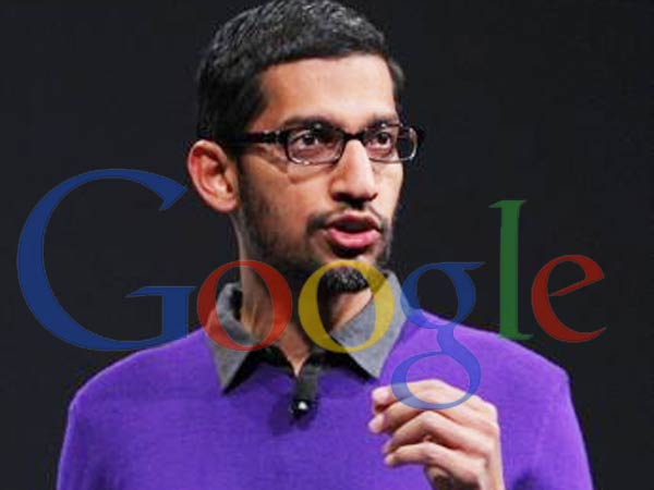 Google CEO Sundar Pichai Google CEO Sundar Pichai