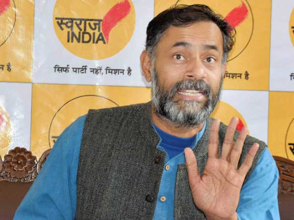 Swaraj India founder Yogendra Yadav Swaraj India founder Yogendra Yadav