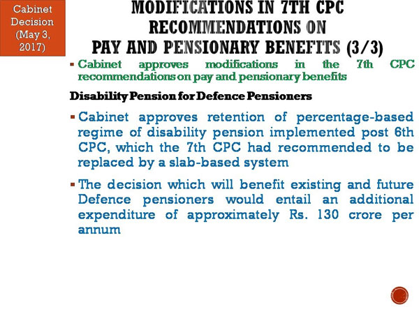 Defence pension