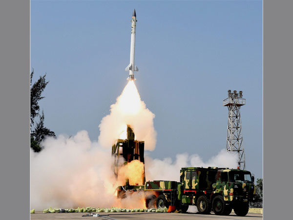 Take off view of AAD Endo-Atmospheric Interceptor Missile