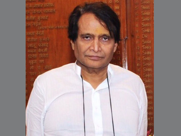 Suresh Prabhu in white