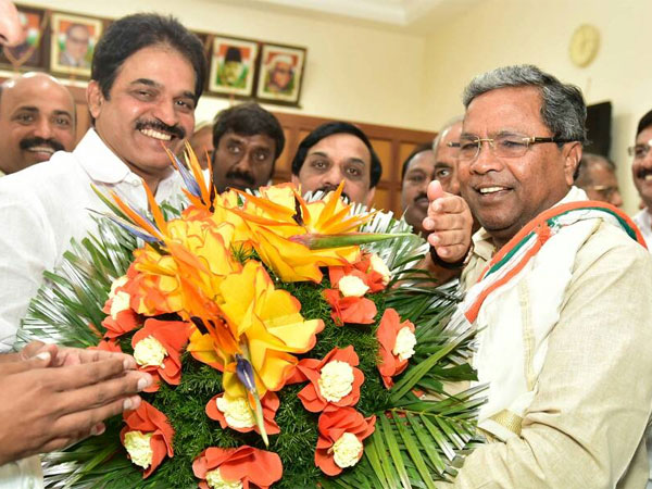 K C Venugopal and Karnataka CM Siddaramaiah K C Venugopal and Karnataka CM Siddaramaiah