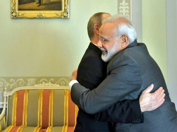 PM Modi and Russian President Putin PM Modi and Russian President Putin