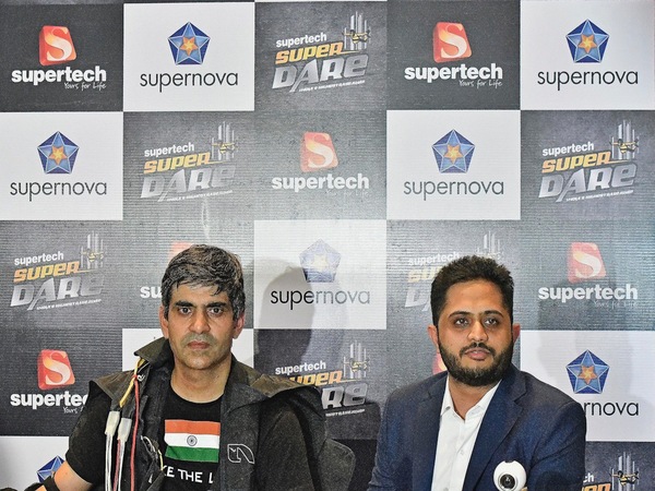 Verma with Supertech Director Mohit Arora