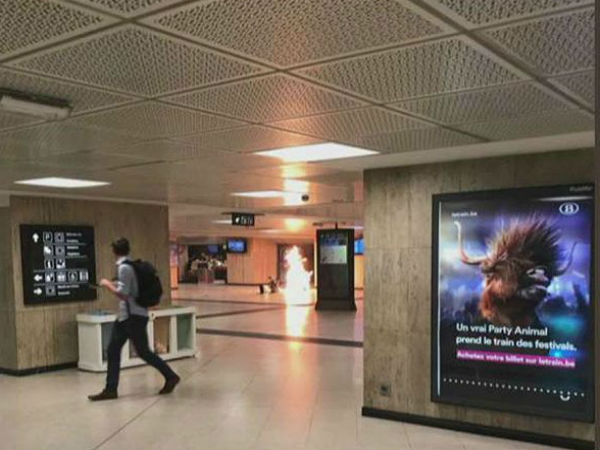 Explosion rocks Brussels train station, suspect 'neutralised': Explosion rocks Brussels train station, suspect 'neutralised':