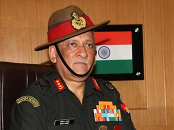 Army chief General Bipin Rawat Army chief General Bipin Rawat