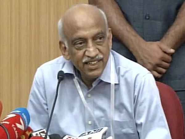 Former ISRO Chairman A S Kiran Kumar. PTI file photo Former ISRO Chairman A S Kiran Kumar. PTI file photo