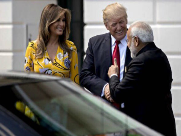 Modi invites Trump, his family to India Modi invites Trump, his family to India