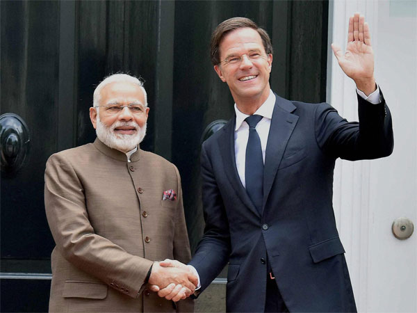 Prime Minister Narendra Modi meeting the Prime Minister of Netherlands, Mark Rutte at Amsterdam, Netherlands Prime Minister Narendra Modi meeting the Prime Minister of Netherlands, Mark Rutte at Amsterdam, Netherlands