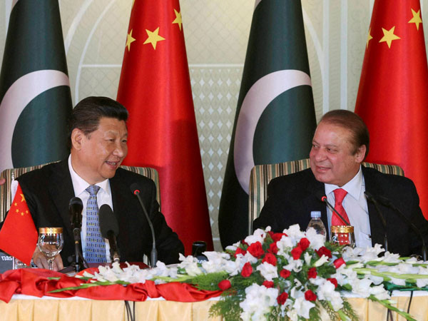 Nawaz Sharif along with Xi Jinping Nawaz Sharif along with Xi Jinping