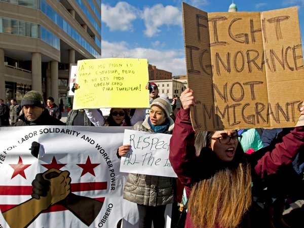 US hits 50,000 refugee cap; refugees with "bona fide relationship" to be allowed US hits 50,000 refugee cap; refugees with "bona fide relationship" to be allowed