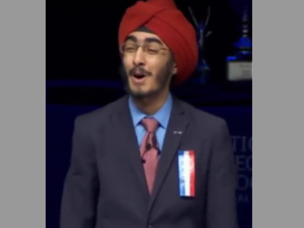 Sikh Indian-American student wins top original orator contest in US Sikh Indian-American student wins top original orator contest in US