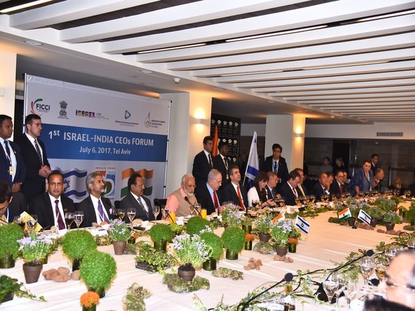 Modi at India-Israel CEO Forum Modi at India-Israel CEO Forum