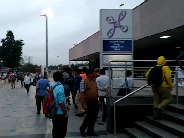 Bengaluru's Namma Metro comes to a halt, commuters stranded as staff protest Bengaluru's Namma Metro comes to a halt, commuters stranded as staff protest