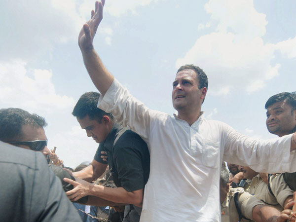 Rahul Gandhi to address 'Kisan Aakrosh Rally' in Rajasthan tomorrow Rahul Gandhi to address 'Kisan Aakrosh Rally' in Rajasthan tomorrow