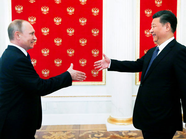 Xi in Russia to hold talks with Putin on boosting ties amid US-China tension Xi in Russia to hold talks with Putin on boosting ties amid US-China tension