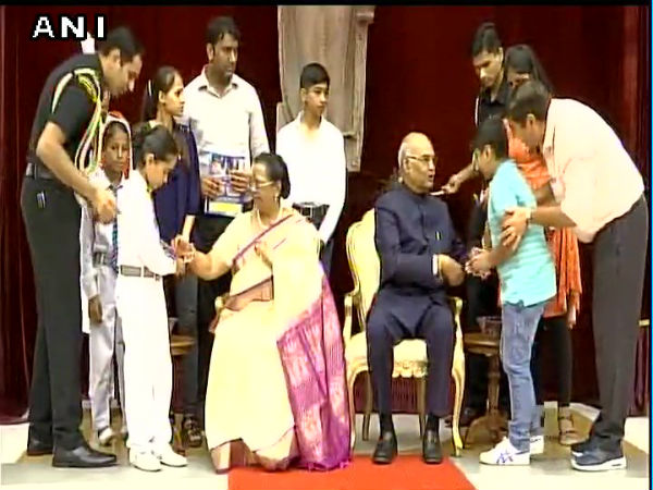 Ram Nath Kovind celebrate Raksha Bandhan