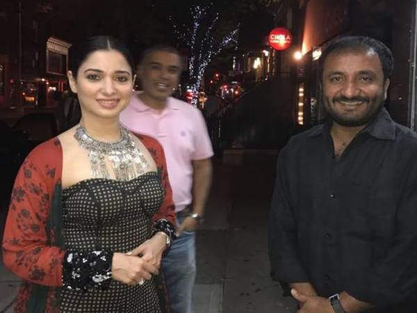Anand Kumar and Tamannaah Bhatia