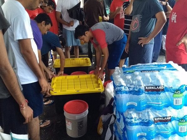 Food, water provided