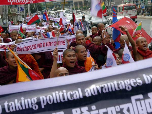 Myanmar Buddhists seek tough action against Rohingya insurgents Myanmar Buddhists seek tough action against Rohingya insurgents