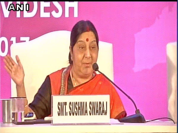 Will set up 'Videsh Bhavan' in all state capitals, says Sushma Swaraj Will set up 'Videsh Bhavan' in all state capitals, says Sushma Swaraj