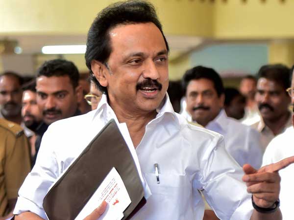 Opposition parties to meet President over floor test, says DMK chief Stalin Opposition parties to meet President over floor test, says DMK chief Stalin