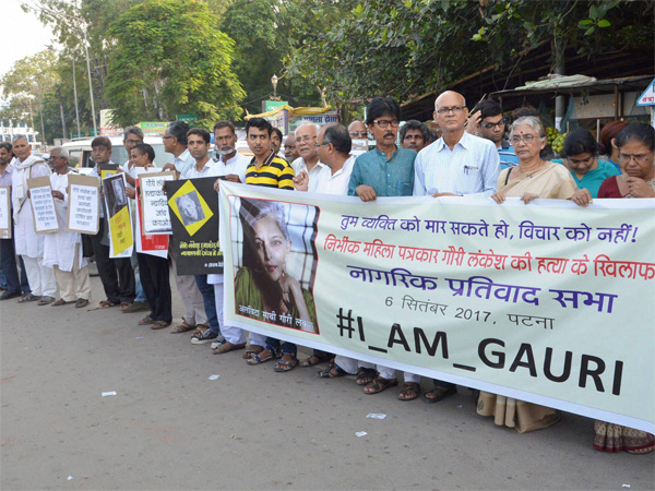 Patna pained at Lankesh’s death Patna pained at Lankesh’s death