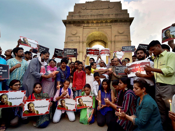 Delhi’s India Gate protest Delhi’s India Gate protest