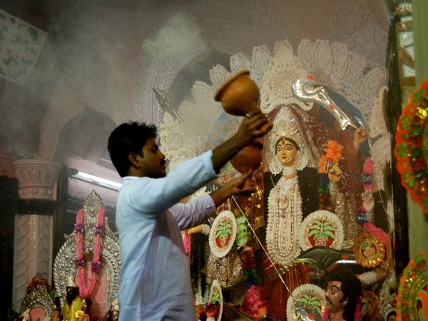 The Durga puja in Darjeeling The Durga puja in Darjeeling
