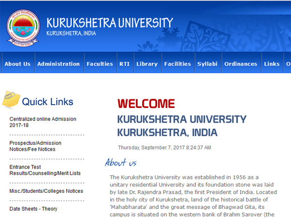 KUK BA BBA Second and B.Com Fourth Semester Results declared KUK BA BBA Second and B.Com Fourth Semester Results declared