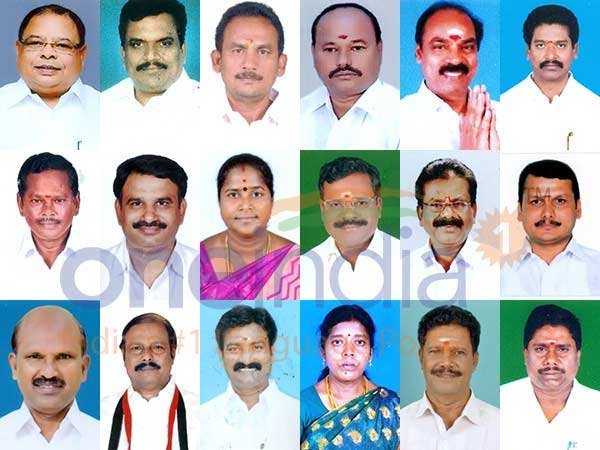 Tamil Nadu Speaker disqualifies 18 MLAs backing TTV Dinakaran Tamil Nadu Speaker disqualifies 18 MLAs backing TTV Dinakaran
