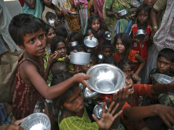 What does the Global hunger index report says?