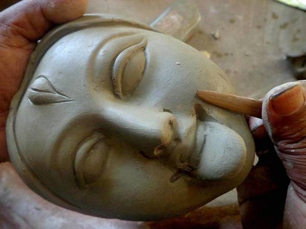 Kali idol in the making
