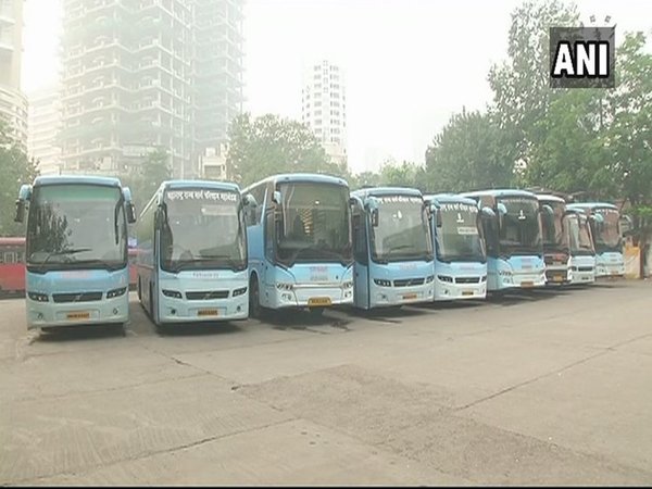 Buses remained parked for the third day now