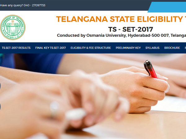 Check TSSET 2017 on telanganaset.org Check TSSET 2017 on telanganaset.org
