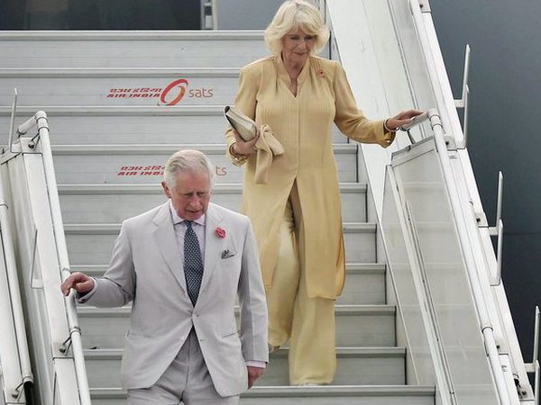 Prince Charles and his wife Camilla arrive Prince Charles and his wife Camilla arrive