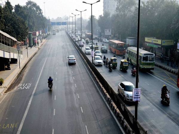 Relatively less traffic