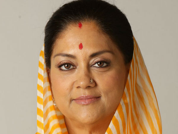 Vasundhara Raje wrote to Smriti Irani