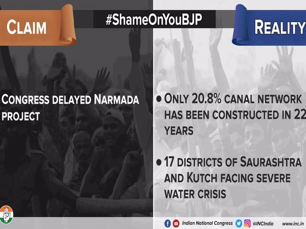 Claim 3: Congress delayed Narmada project