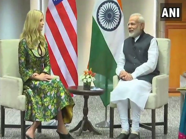 GES 2017: Ivanka Trump arrives for Business meet GES 2017: Ivanka Trump arrives for Business meet