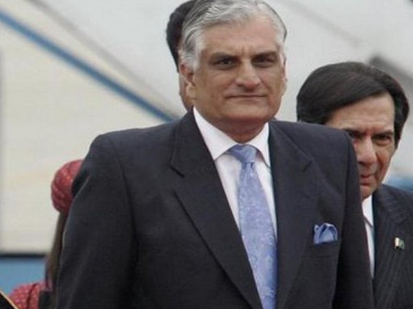 Pakistan's Law Minister Zahid Hamid resigns. Courtesy: ANI news Pakistan's Law Minister Zahid Hamid resigns. Courtesy: ANI news