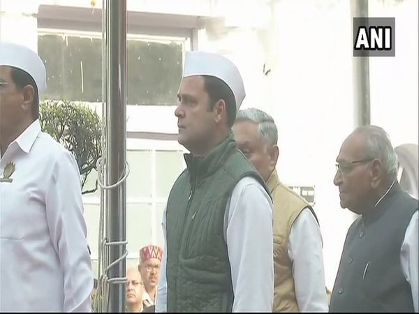 Rahul at AICC headquarters