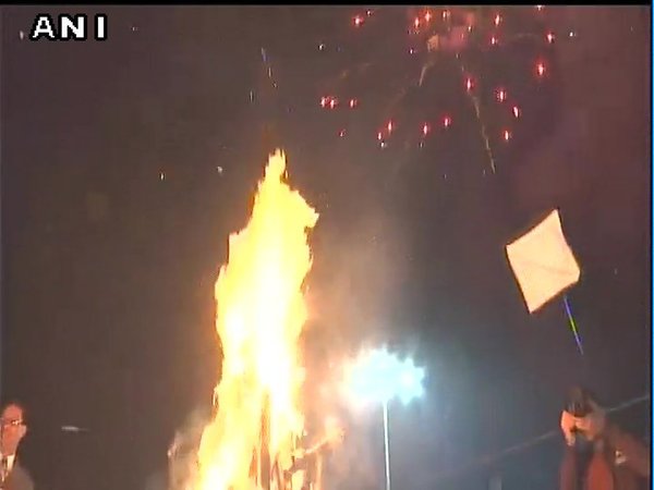 Lohri bonfire