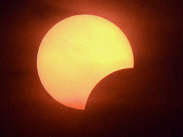 August 11: Partial solar eclipse August 11: Partial solar eclipse