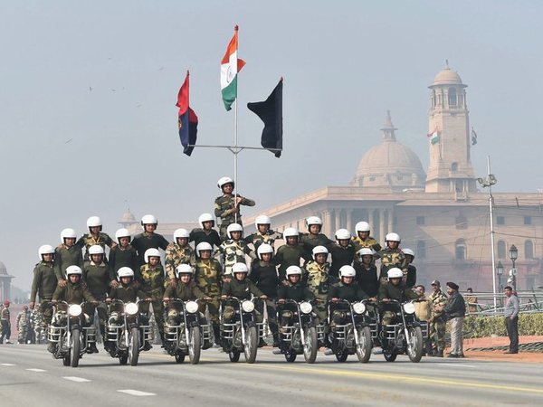 The contingent is called as Seema Bhavani