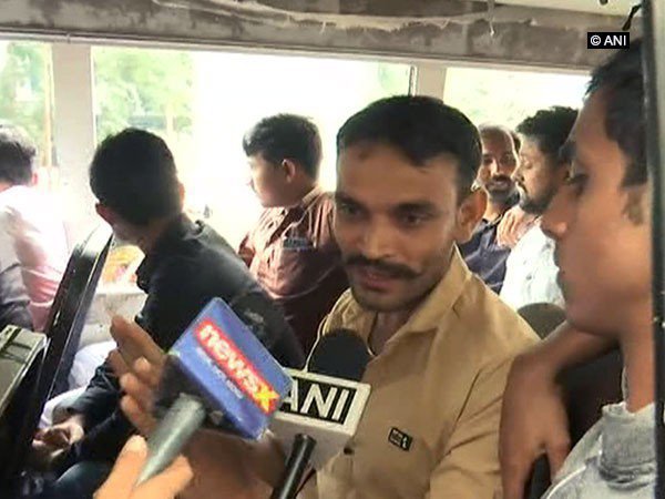 A Karni Sena member who was arrested A Karni Sena member who was arrested